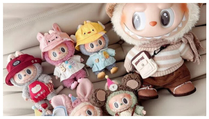 Labubu, Boneka Monster Viral Lisa BLACKPINK.