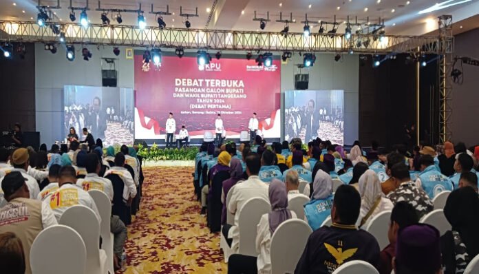 Debat Perdana Pilkada Tangerang