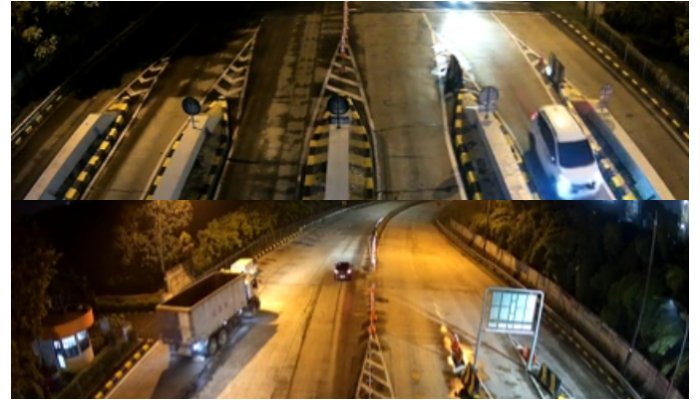 Pantauan CCTV Lalin Cilegon Timur Exit & Entrnace (CCTV Tol)