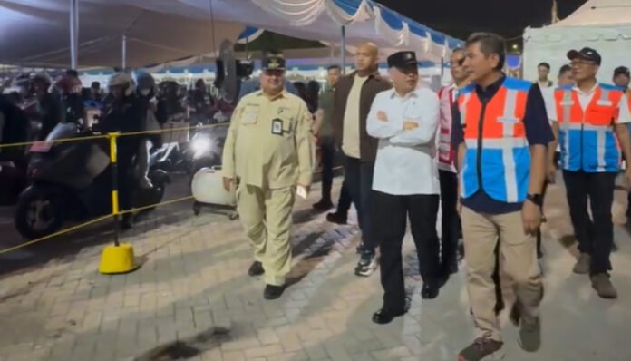 Menhub Apresiasi Fasilitas Pemudik di Pelabuhan Ciwandan (Tangkapan layar Instagram/@kemenhub151)