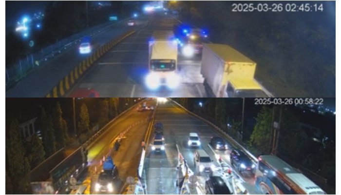 Pantauan cctv Lalin Tol Merak (CCTV Tol)