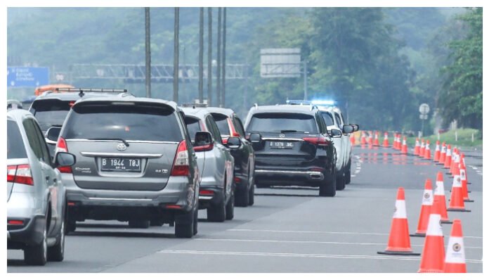 Korlantas Polri akan Berlakukan Skema Contraflow Hingga One Way pada arus balik Lebaran 2025 (Doc. Korlantas Polri)
