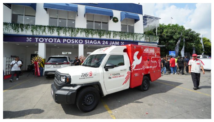 Toyota Operasikan 15 Posko Siaga 24 Jam dan 300 Bengkel Siaga (Doc. Toyota Astra)