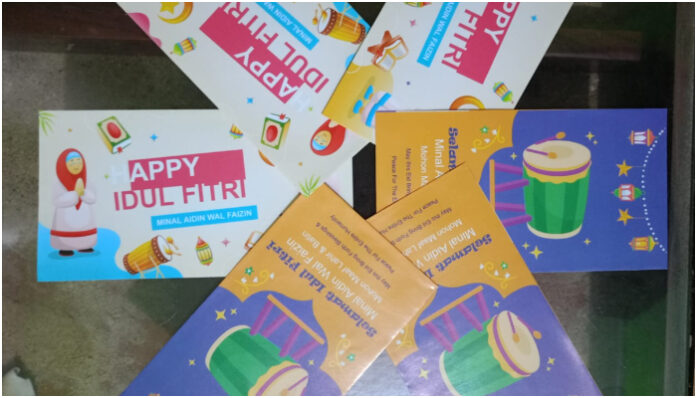 Salam Tempel Lebaran: Nominal Sesuai Kemampuan, Bukan Kewajiban (Foto: Lilik HN)