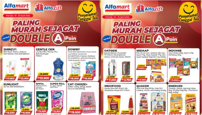 Cek Promo Terbaru! Diskon Produk Rumah Tangga di Alfamart