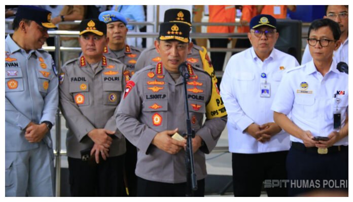 Kapolri Jenderal Listyo Sigit Prabowo: Antisipasi puncak arus balik terapkan one way nasional (Humas Polri)