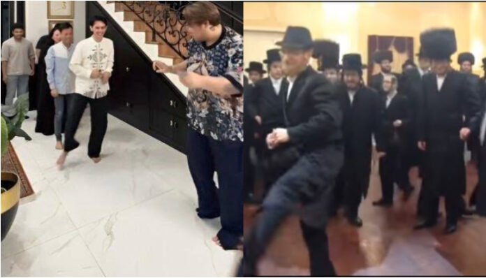 Tarian Bagi-bagi THR Viral di Medsos, Benarkah? Diklaim Mirip Dengan Tarian Yahudi