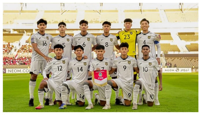 Babak Pertama: Gol Cepat Korea Utara, Garuda Muda Tertinggal 2-0 (PSSI)
