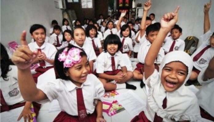 Ilustrasi-Siswa Sekolah Dasar