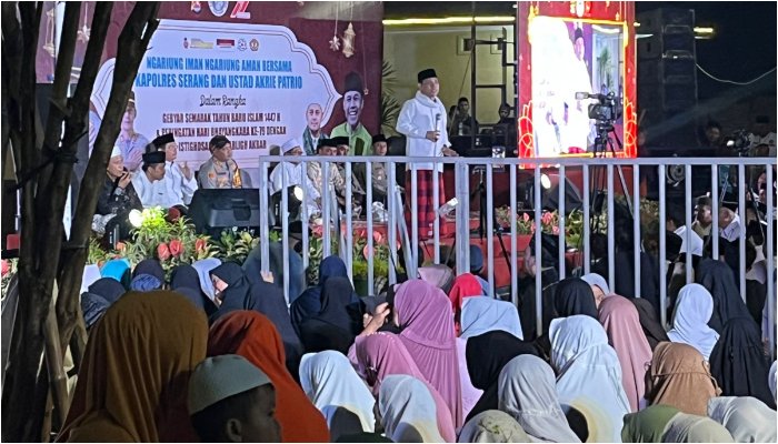 Akri Patrio Jadi Magnet Spiritual di Istigosah Tahun Baru Islam 1447 H Polres Serang