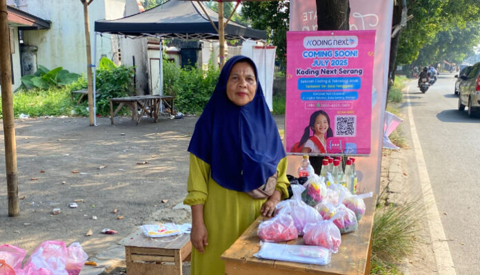 Rezeki Musiman! Bunga Tabur Laris Manis saat Iduladha. (Foto: Qonita)