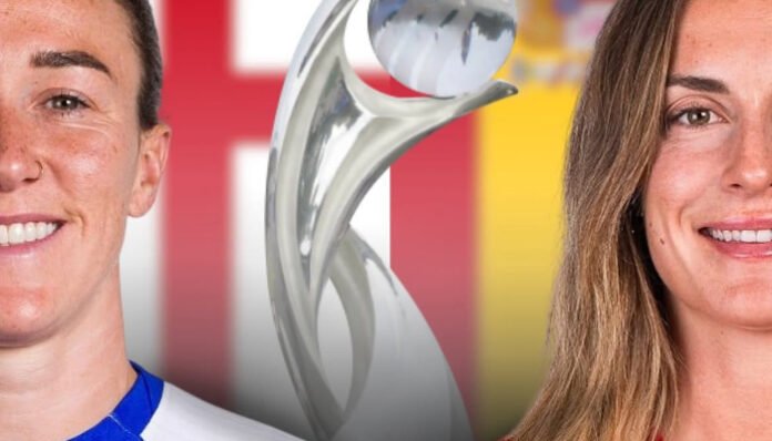 Laga Sengit antara Spanyol dan Inggris yang memperebutkan Piala Euro Wanita 2025 (Foto _ Instagram @girls.on.pitch )
