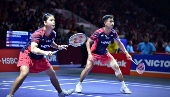 Potret Wakil Indonesia Jafar_Felisha yang melaju ke babak semi final di china open 2025