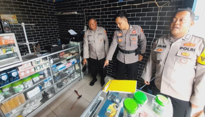 Polsek Pabuaran dan Satreskrim Polresta Serkot berhasil diamankan pelaku curas kurang dari 24 jam. (Foto: Dok. Polresta Serkot)