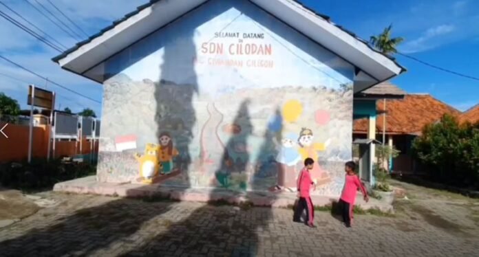 SDN Cilodan di Kelurahan Gunung Sugih, Kecamatan Ciwandan, Kota Cilegon Ditutup karena kekurangan siswa. (Foto: Banten TV)