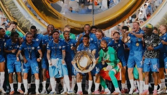 Chelsea Tundukkan PSG, Resmi Jadi Klub Inggris Tersukses di Piala Dunia Antarklub. (Foto: @chelseafc)