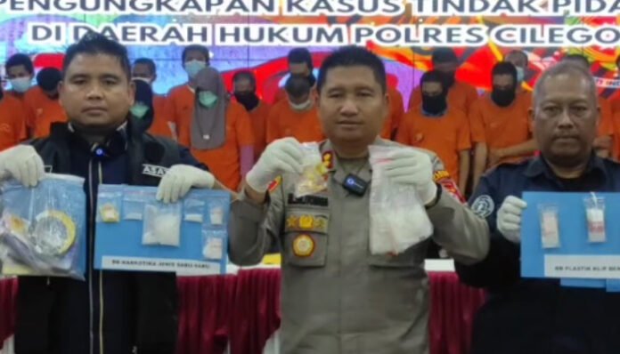 63 Pengedar Narkoba Berhasil Diringkus Polres Cilegon