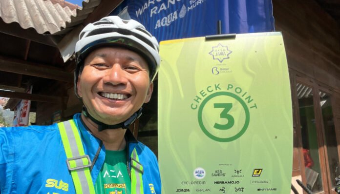 Azrul Ananda Finis Bentang Jawa 2025, Tuntaskan Ultra Cycling 1.500 Km.