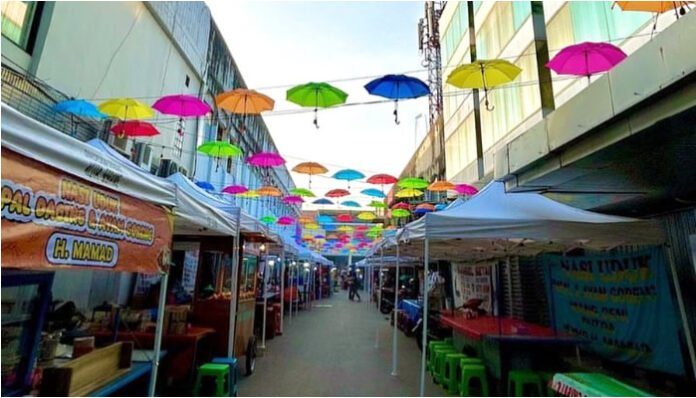 Ilustrasi Pasar Lama Kota Serang (Foto_instagram@infoserang)