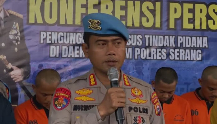 Kabid Propam Polda Banten, Kombes Pol Murwoto, menjelaskan Bripda MA sudah ditempatkan di tempat khusus (Patsus), dalam Kasus Kekerasan Pelajar Agara.