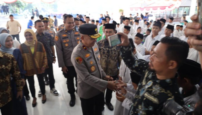 Kapolda Banten Brigjen Pol Hengki hadiri launching dan peresmian SPPG di Kabupaten Serang, Jumat 22 Agustus 2025.