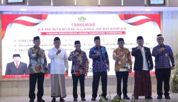 Kemenag Berdampak Diluncurkan, Madrasah di Kabupaten Tangerang Siap Bertransformasi
