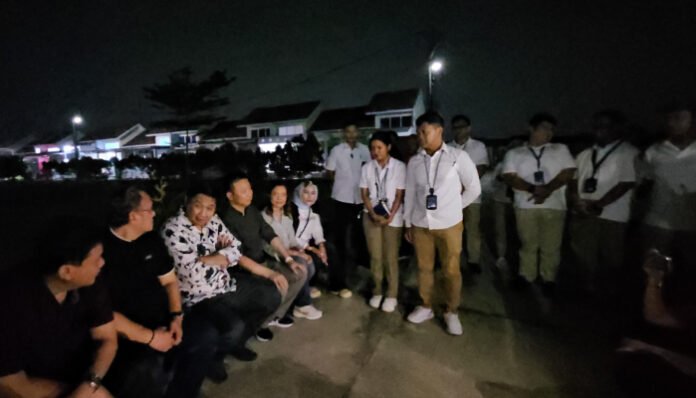 Menteri PKP Maruarar Sirait meninjau program rumah bersubsidi di Kota Serang, Sabtu 9 Agustus 2025.