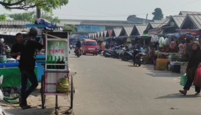 Pasar Kranggot Kota Cilegon.