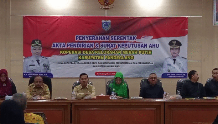 Pasca dibentuk, Kopdes Merah Putih di Pandeglang belum berjalan