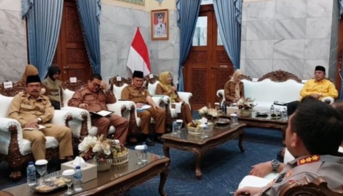 Pemkab Serang Gelar Rapat Forkopimda Bahas HUT RI dan Sampah