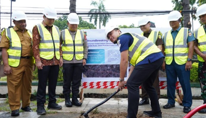 Pemkot Cilegon Mulai Relokasi Kabel Udara ke Jaringan Bawah Tanah