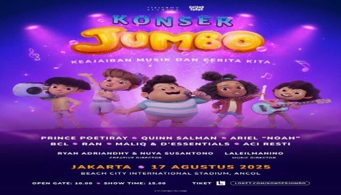Poster konser Jumbo di Ancol