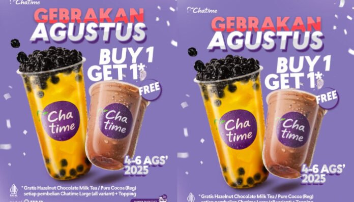 Promo Gebrakan Agustus Chatime
