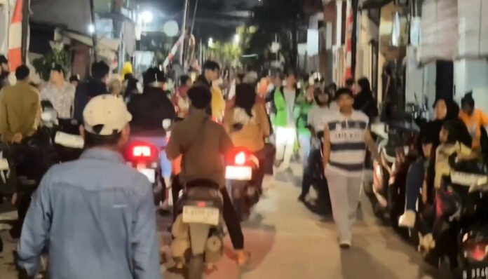 Rumah Ahmad Sahroni Pasca digeruduk dan dijarah massa.