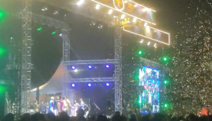 Suasana Penutupan Kota Serang Fair 2025, Minggu 10 Agustus 2025.