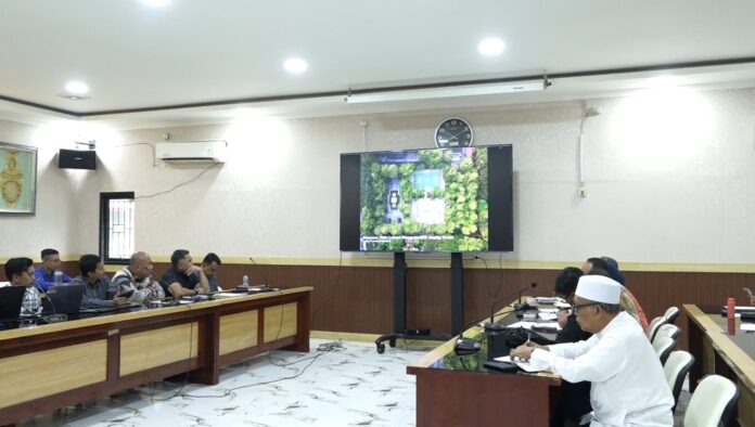 Rapat persiapan desain Alun-alun Kota Serang, Kamis, 11 September 2025 (Bantentv.com)