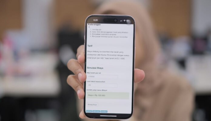 Balik nama tanah dapat diakses melalui aplikasi Sentuh Tanahku, yang tersedia gratis di AppStore dan PlayStore.