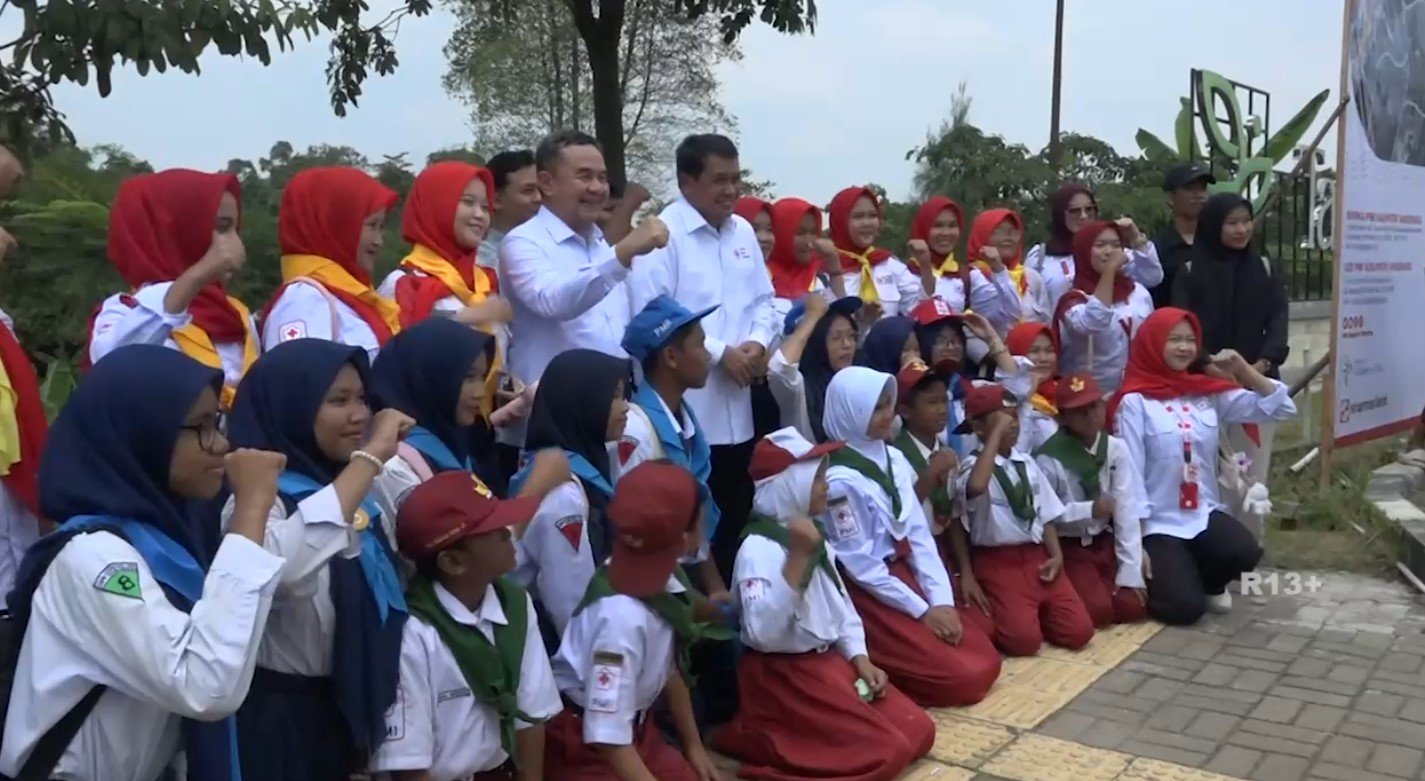 Peringatan HUT ke-80 Palang Merah Indonesia (PMI) Kabupaten Tangerang pada Minggu, 28 September 2025 (Bantentv.com)