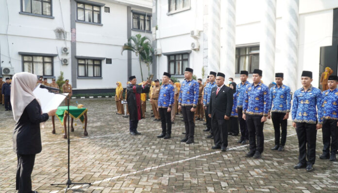 Bupati Dewi Setiani Lantik PPUPD, CPNS, dan PPPK