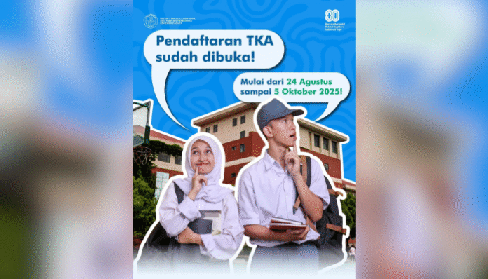 Informasi Tes Kemampuan Akademik (TKA) jenjang SMA tahun 2025 (Instagram/ @kemendikdasmen)
