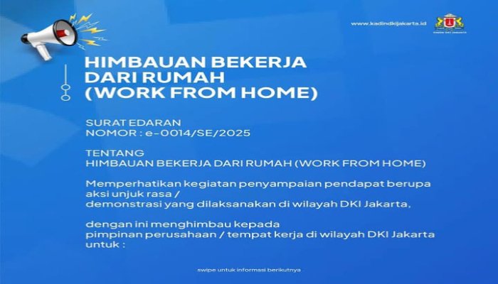 Himbauan WFH