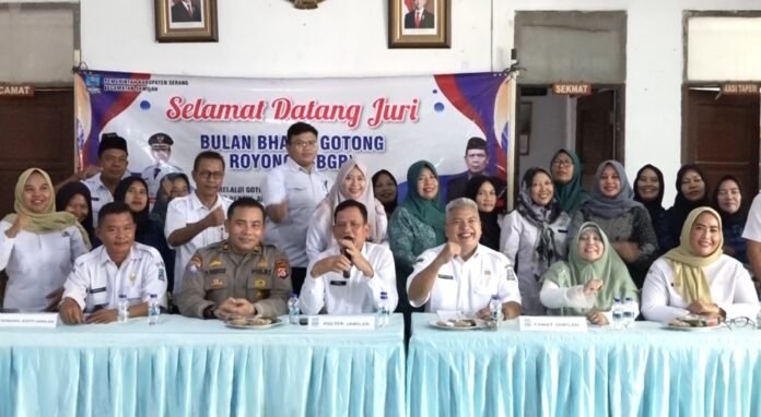 Penilaian Bulan Bakti Gotong Royong (BBGR) 2025 di Kecamatan Jawilan, Kabupaten Serang pada Rabu, 24 September 2025 (Bantentv.com)