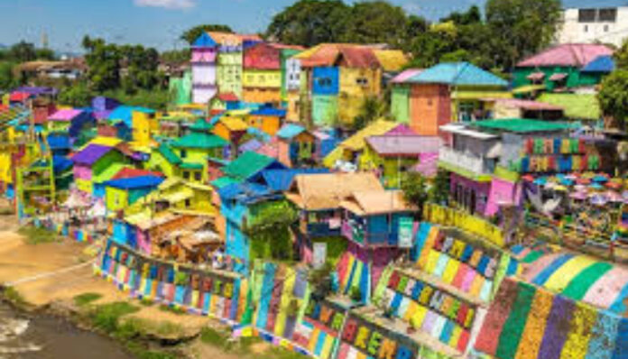 Kampung warna warni destinasi wisata di Kota Malang