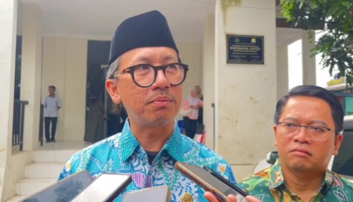 Kepala Dinsos Kota Serang, Ibra Gholibi (Banten TV)