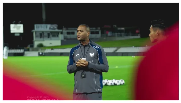Pelatih Kepala Timnas Indonesia, Patrick Kluivert apresiasi semangat juang anak asuhannya.