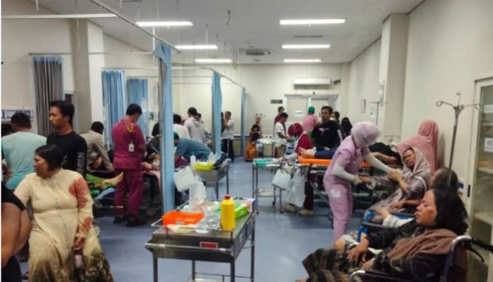 Banungan Majelis Taklim ambruk di Bogor, 3 orang meninggal dunia dan 54 Luka-Luka.