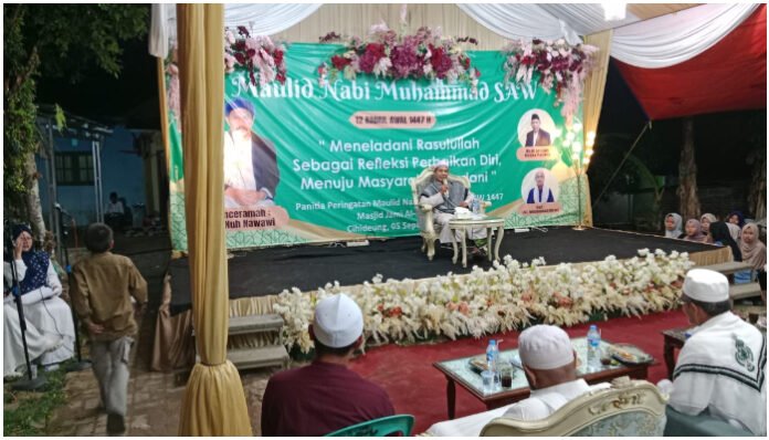 Peringatan Maulid Nabi di Kampung Cihideung Angkat Tema Meneladani Rasulullah