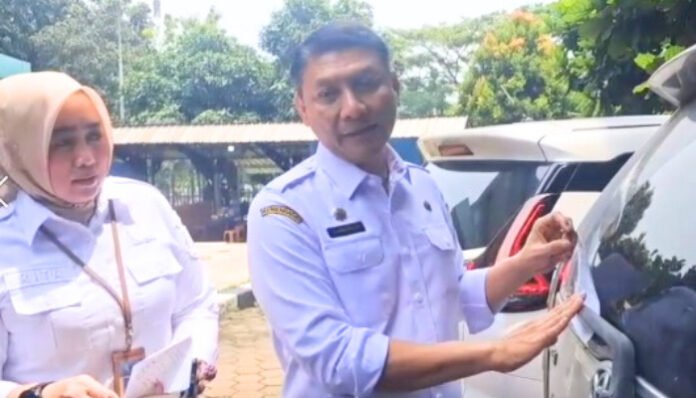 Puluhan Kendaraan ASN Pemprov Nunggak Pajak Terjaring Razia