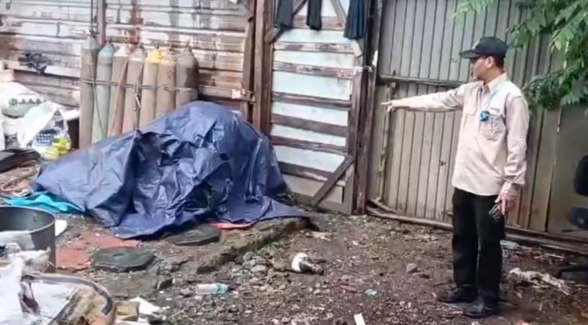 Temuan zat radioaktif di kawasan industri Cikande, Kabupaten Serang (Bantentv.com/ Hendra)