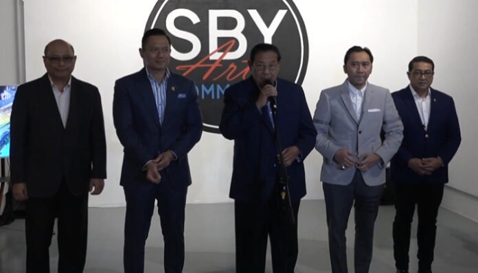 SBY: Seni adalah medium untuk memperjuangkan nilai-nilai kemanusiaan dan pesan perdamaian.